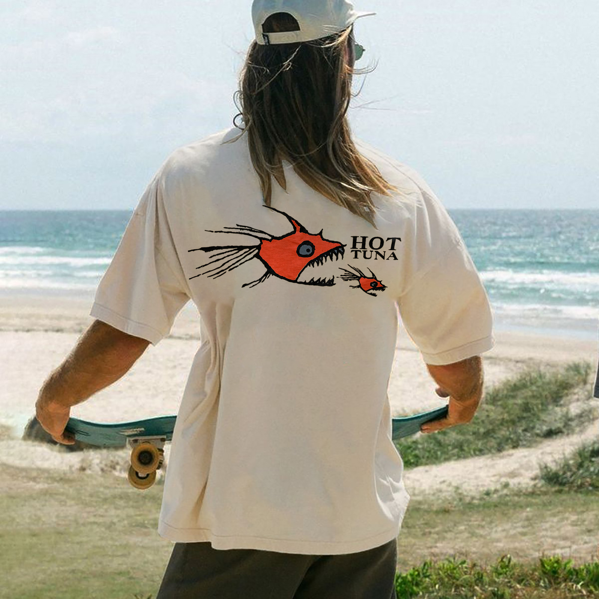 Hot Tuna Printed Unisex T-Shirt Image - 1