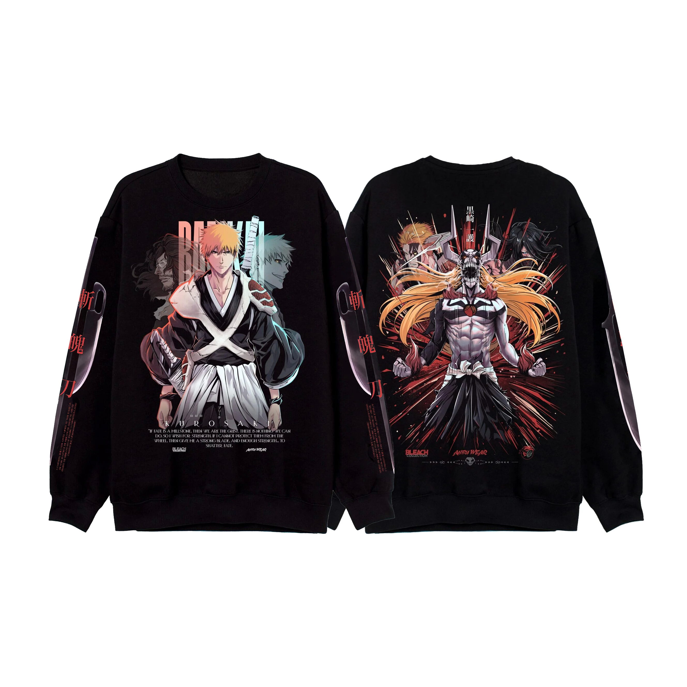 Bleach Anime Printed Unisex Sweatshirt