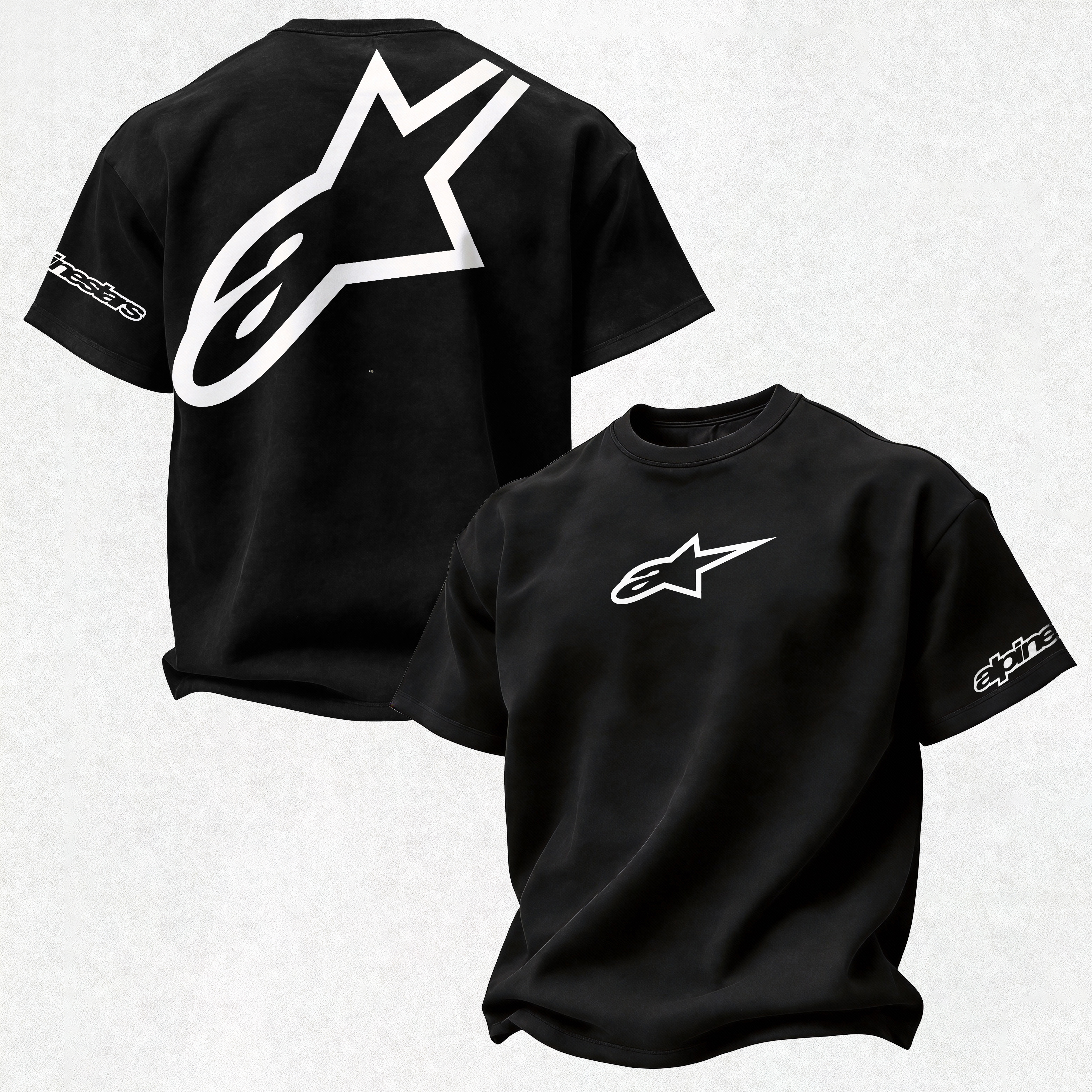 Alpinestars Printed Oversized Unisex T-shirt Image - 1