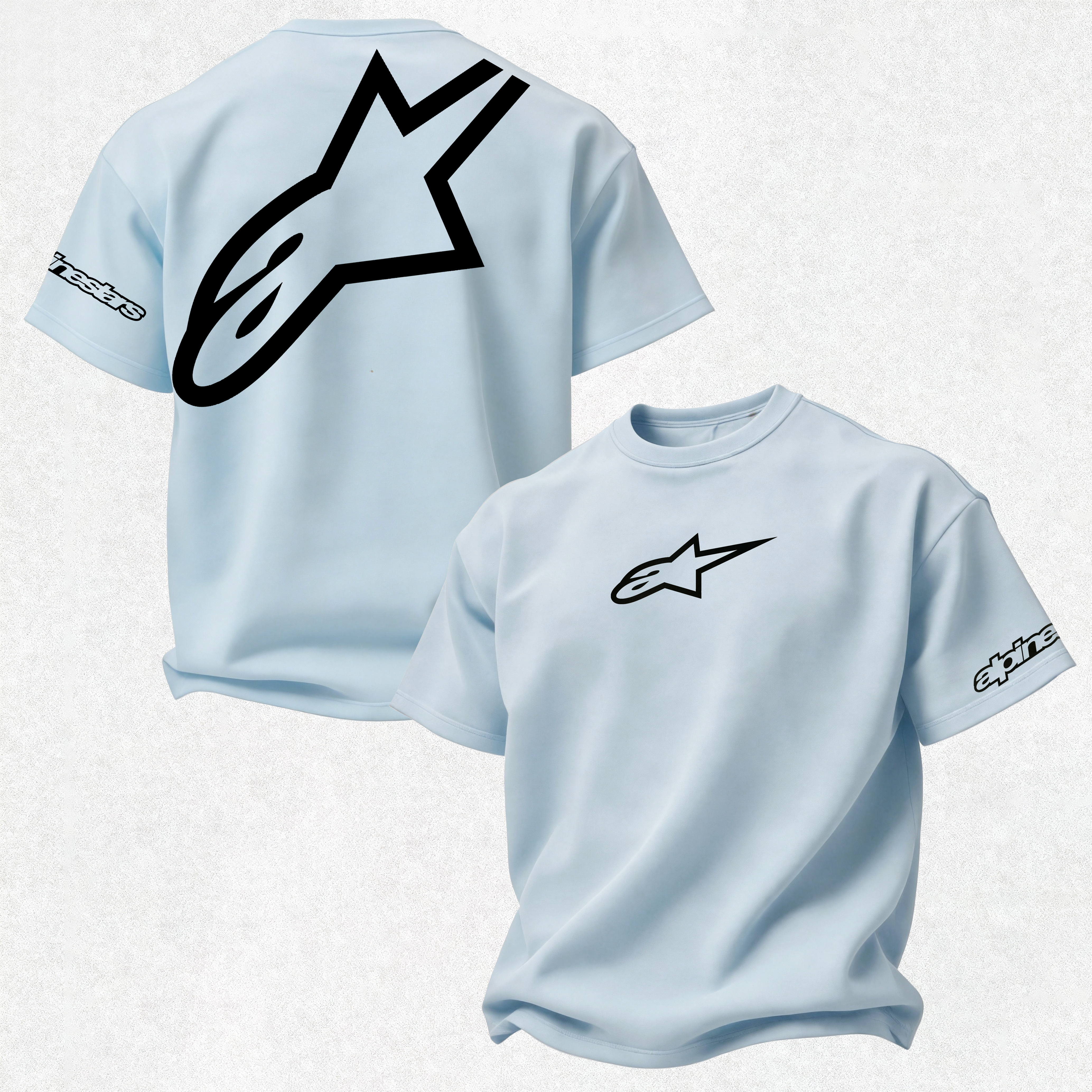 Alpinestars Printed Oversized Unisex T-shirt Image - 16