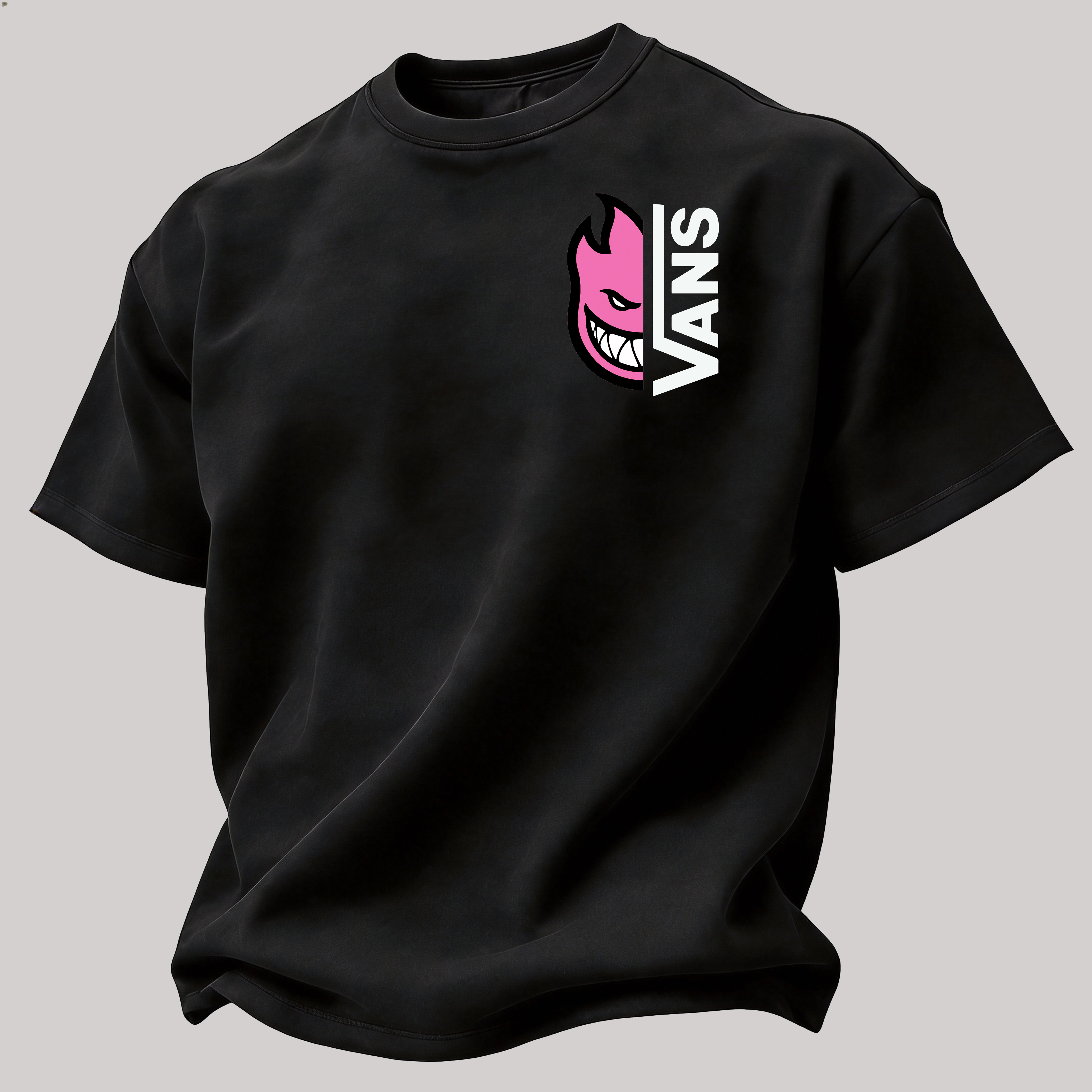  Spitfire Printed Oversized Unisex T-shirt Image - 11