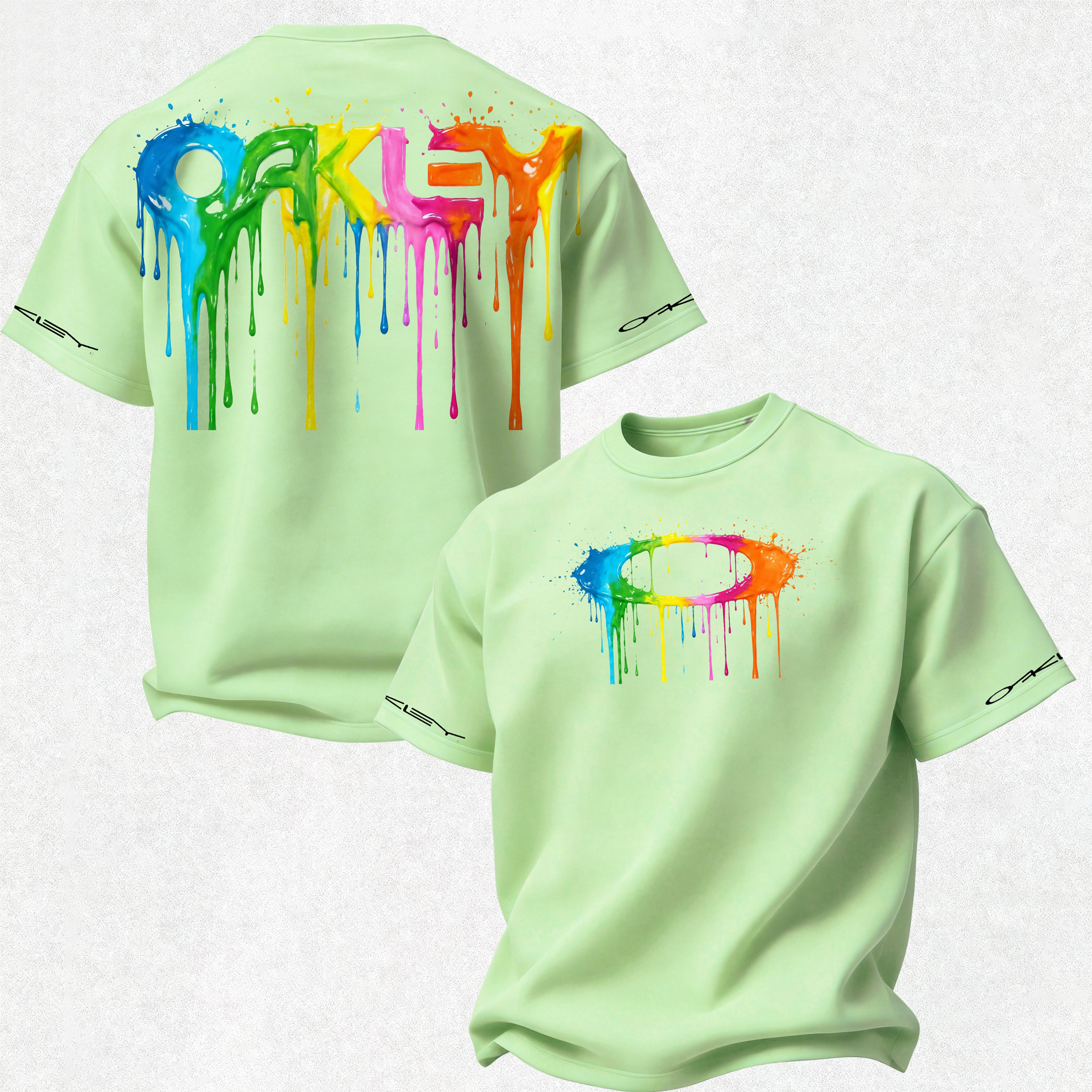 Oakley Printed Oversized Unisex T-shirt Image - 37