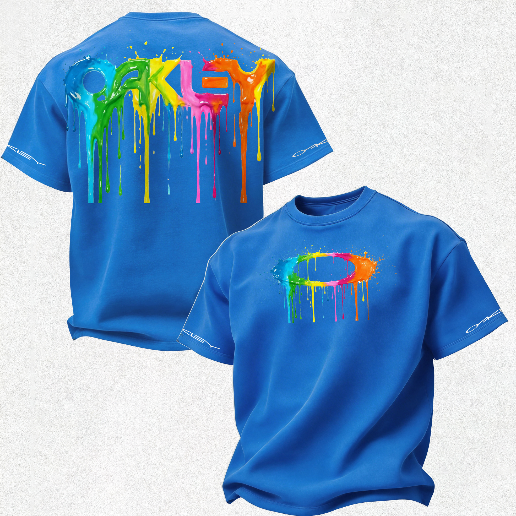 Oakley Printed Oversized Unisex T-shirt Image - 7