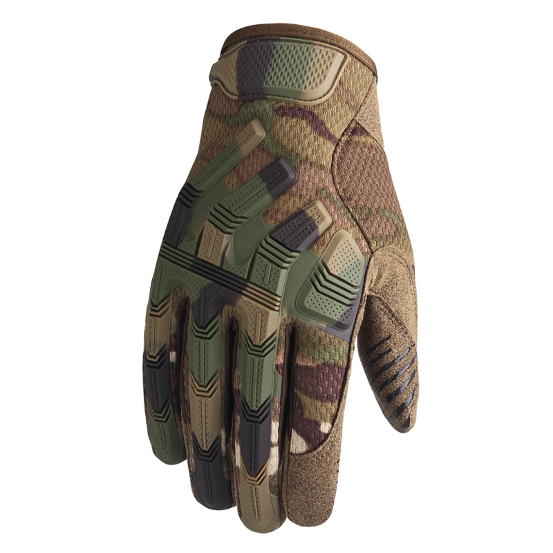 Multifunctional outdoor climb warm full finger tactical gloves-Forestso