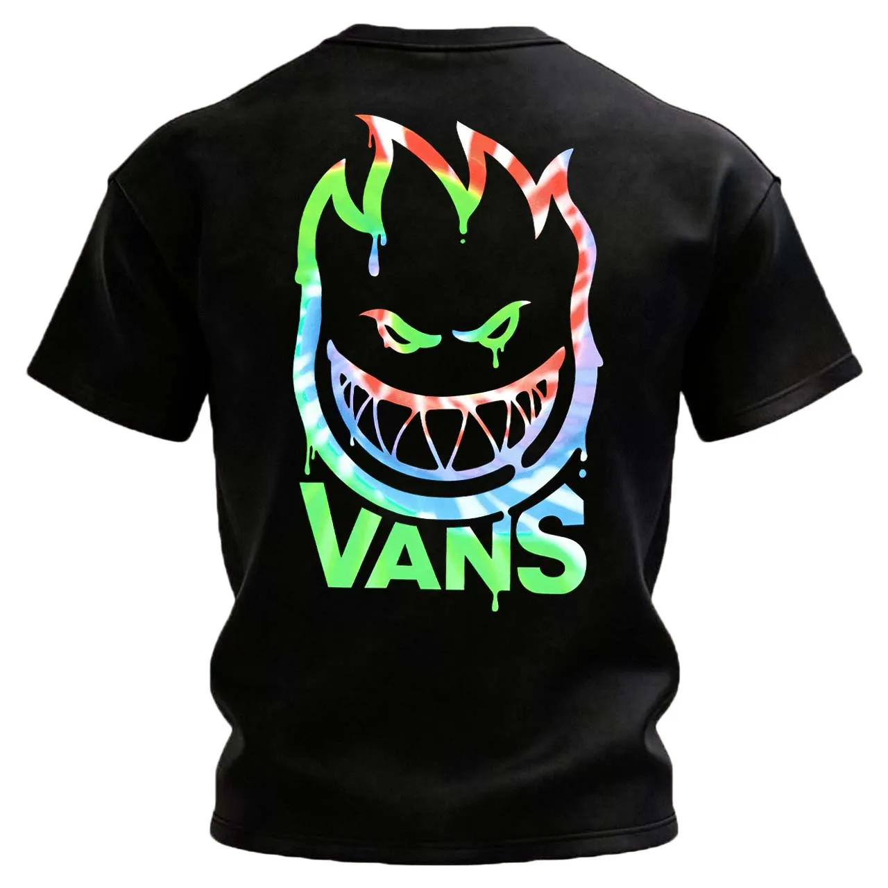 Vans Spitfire Wheels Printed Unisex Oversized T-shirt