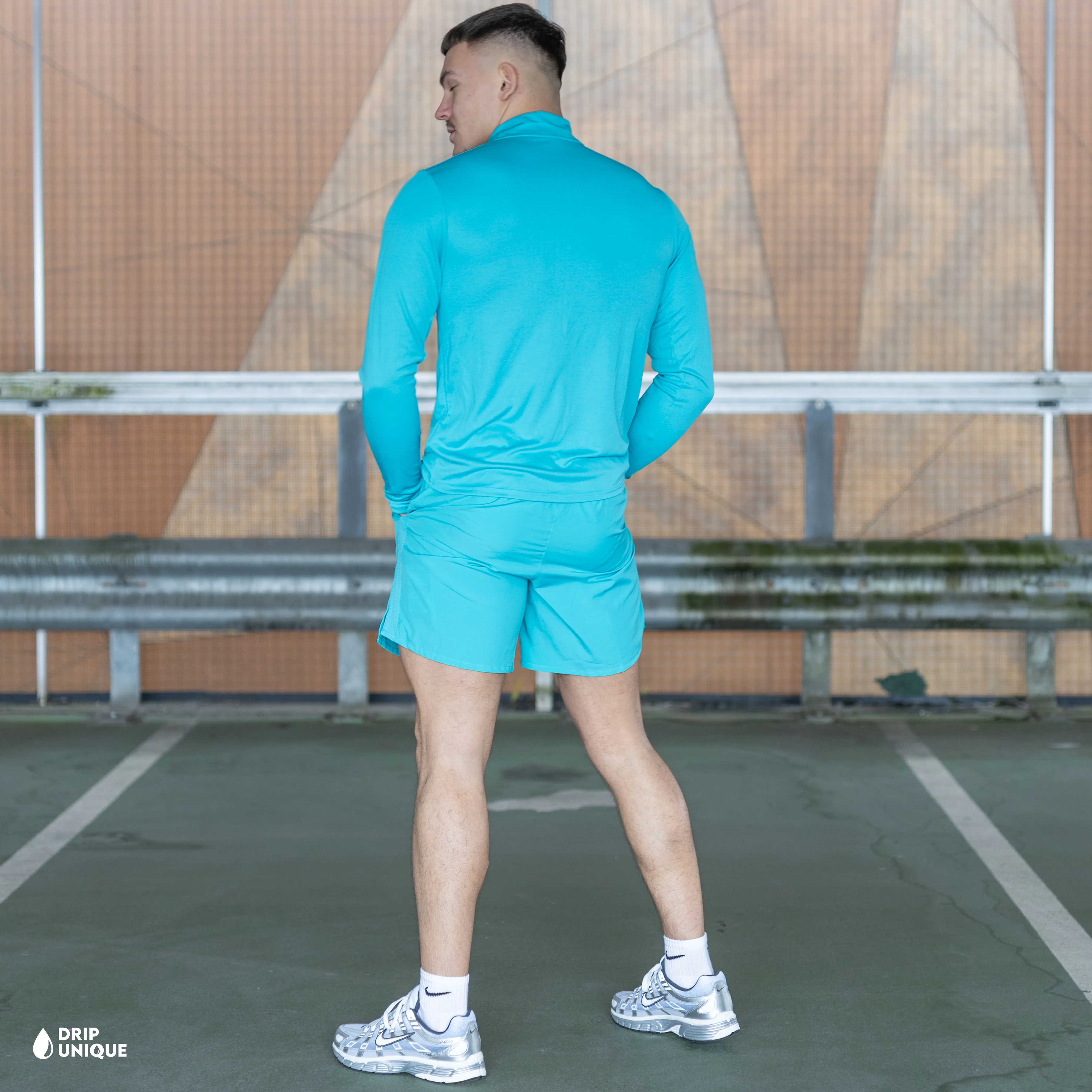 Nike Dri-Fit Pacer 1/4 Zip Dusty Catus & Dusty Cactus Challenger Shorts Set